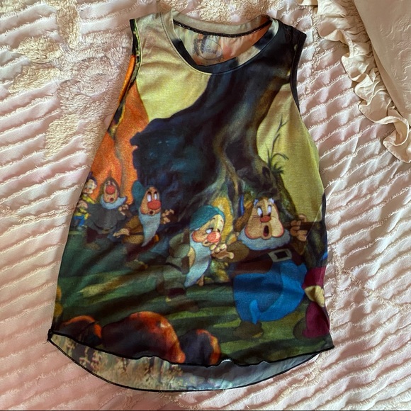 Disney Snow White Tank Top Small - Picture 3 of 5